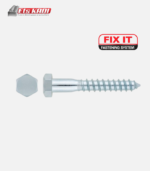 Vis tirefond tête hexagonale 50 pièces