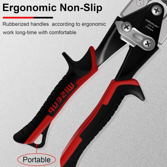 Cisaille a tole Wiseup 10"  250 mm – Image 4